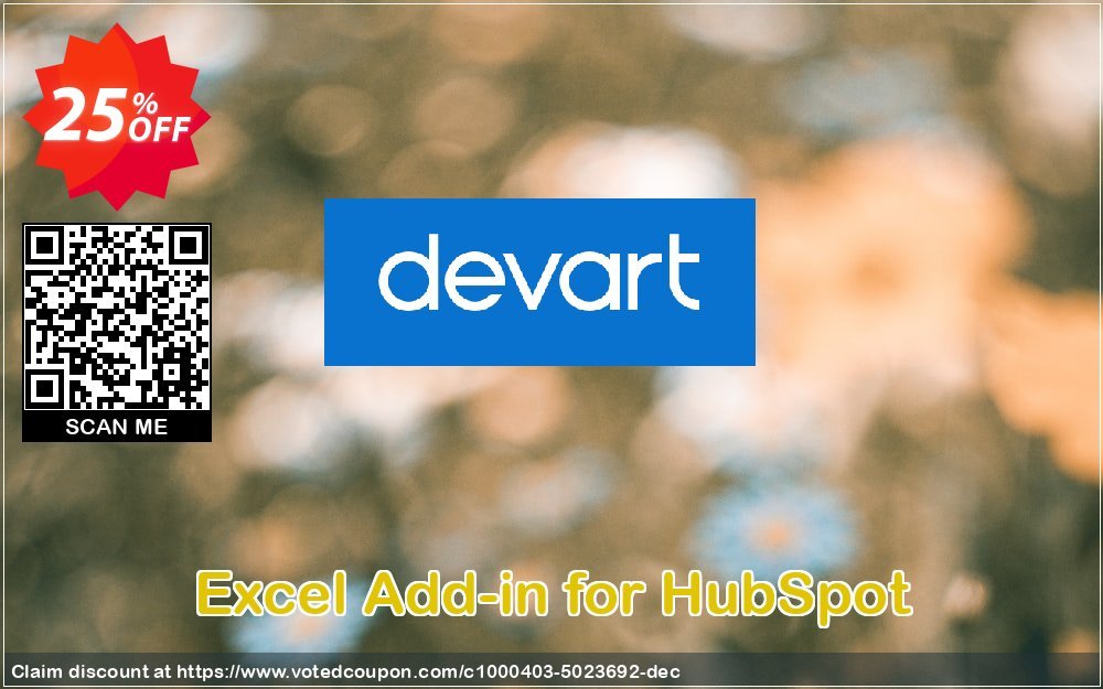 Excel Add-in for HubSpot Coupon, discount Excel Add-in for HubSpot Dreaded deals code 2023. Promotion: amazing sales code of Excel Add-in for HubSpot 2023
