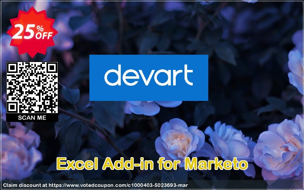 Excel Add-in for Marketo Coupon, discount Excel Add-in for Marketo Excellent offer code 2024. Promotion: super deals code of Excel Add-in for Marketo 2024