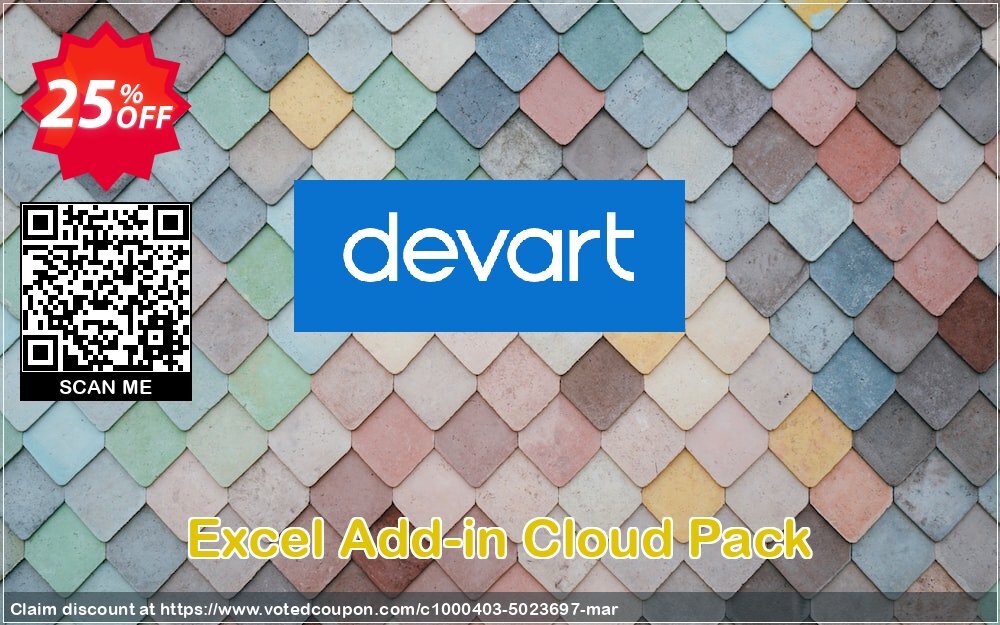 Excel Add-in Cloud Pack Coupon, discount Excel Add-in Cloud Pack Awful promotions code 2024. Promotion: special discounts code of Excel Add-in Cloud Pack 2024