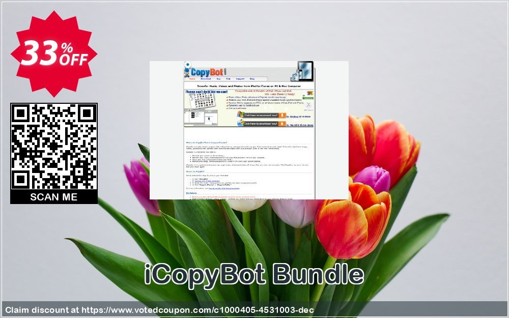 iCopyBot Bundle Coupon, discount iCopyBot Bundle dreaded promotions code 2023. Promotion: dreaded promotions code of iCopyBot Bundle 2023