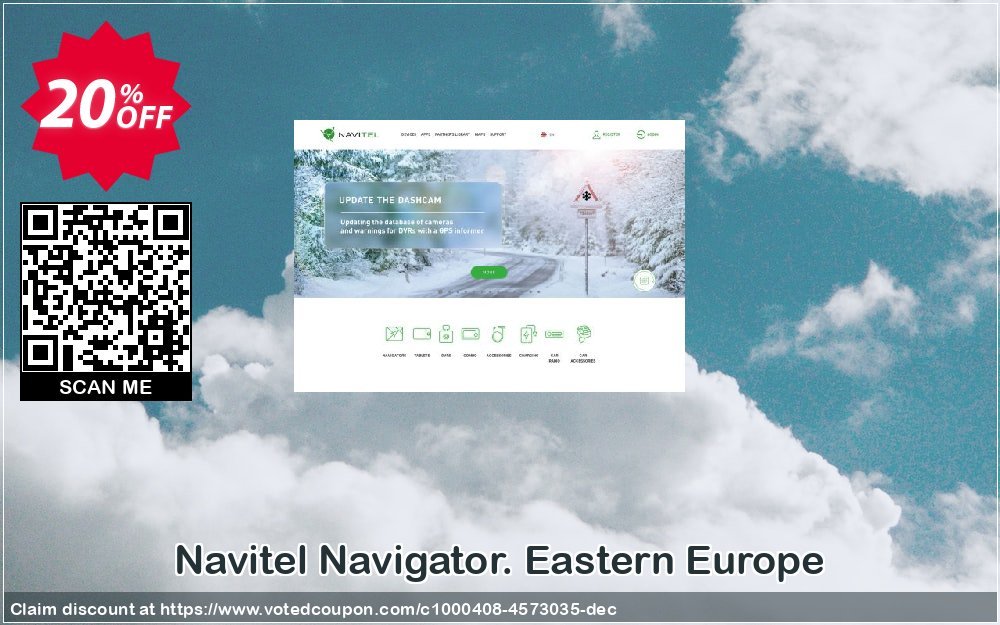Navitel Navigator. Eastern Europe Coupon, discount Navitel Navigator. Eastern Europe special discount code 2024. Promotion: special discount code of Navitel Navigator. Eastern Europe 2024
