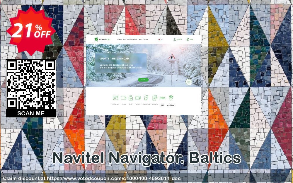 Navitel Navigator. Baltics Coupon, discount Navitel Navigator. Baltics imposing discount code 2024. Promotion: imposing discount code of Navitel Navigator. Baltics 2024