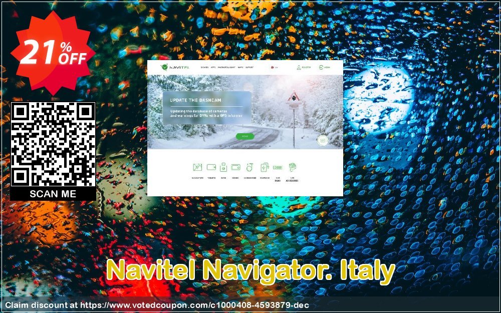 Navitel Navigator. Italy Coupon, discount Navitel Navigator. Italy staggering deals code 2023. Promotion: staggering deals code of Navitel Navigator. Italy 2023