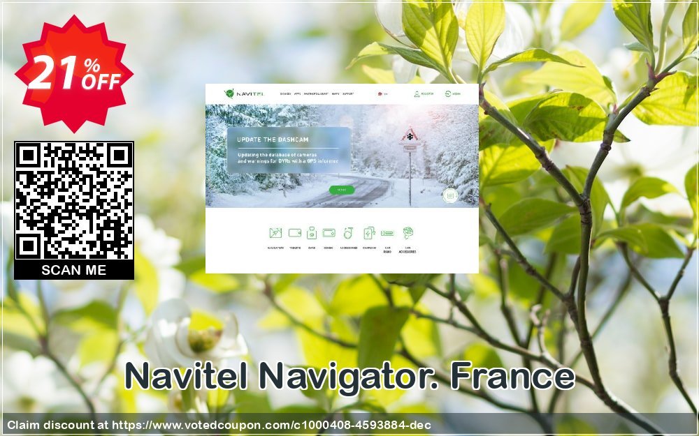 Navitel Navigator. France Coupon, discount Navitel Navigator. France fearsome promotions code 2024. Promotion: fearsome promotions code of Navitel Navigator. France 2024