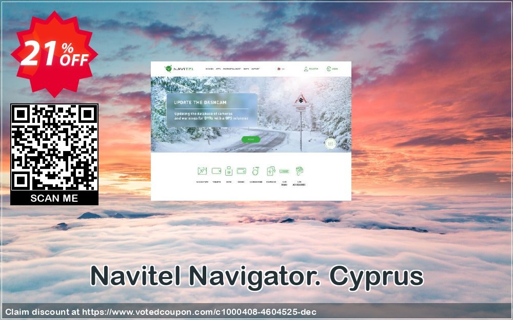Navitel Navigator. Cyprus Coupon, discount Navitel Navigator. Cyprus wonderful sales code 2024. Promotion: wonderful sales code of Navitel Navigator. Cyprus 2024