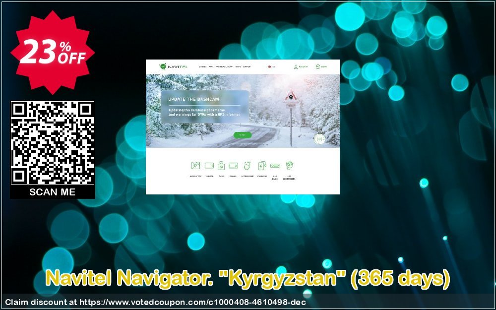 Navitel Navigator. "Kyrgyzstan", 365 days  Coupon, discount Navitel Navigator. 