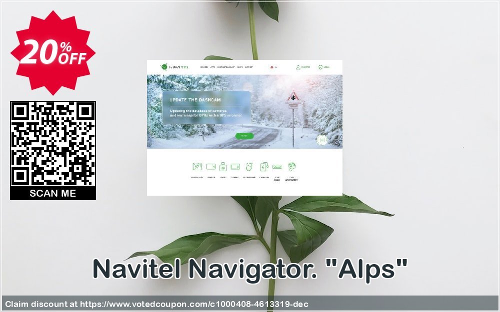 Navitel Navigator. "Alps" Coupon, discount Navitel Navigator. 