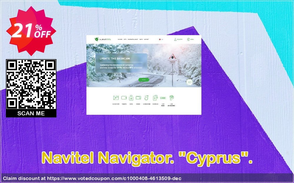 Navitel Navigator. "Cyprus". Coupon, discount Navitel Navigator. 