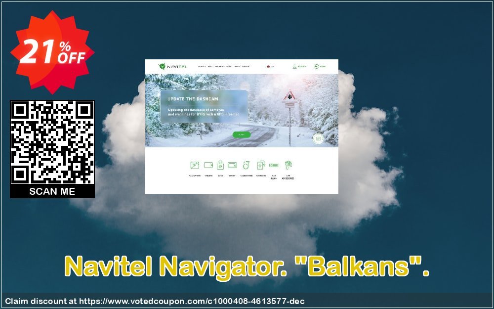 Navitel Navigator. "Balkans". Coupon, discount Navitel Navigator. 