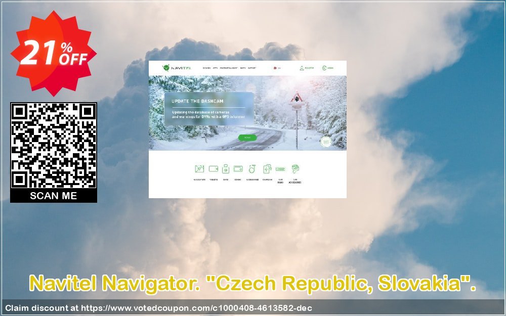 Navitel Navigator. "Czech Republic, Slovakia". Coupon, discount Navitel Navigator. 