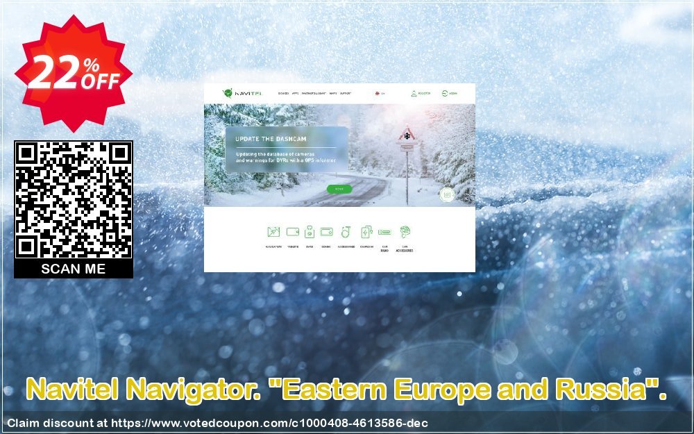 Navitel Navigator. "Eastern Europe and Russia". Coupon, discount Navitel Navigator. 