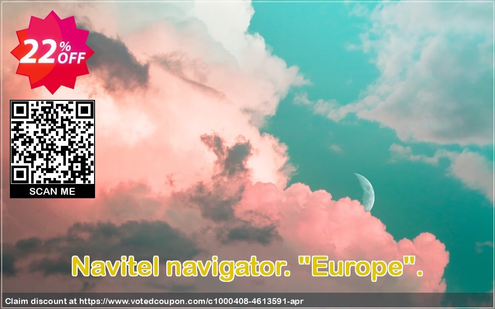 Navitel navigator. "Europe". Coupon, discount Navitel navigator. 