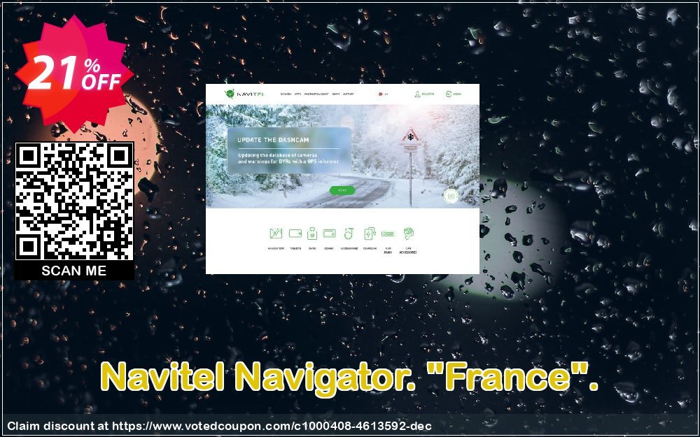 Navitel Navigator. "France". Coupon, discount Navitel Navigator. 