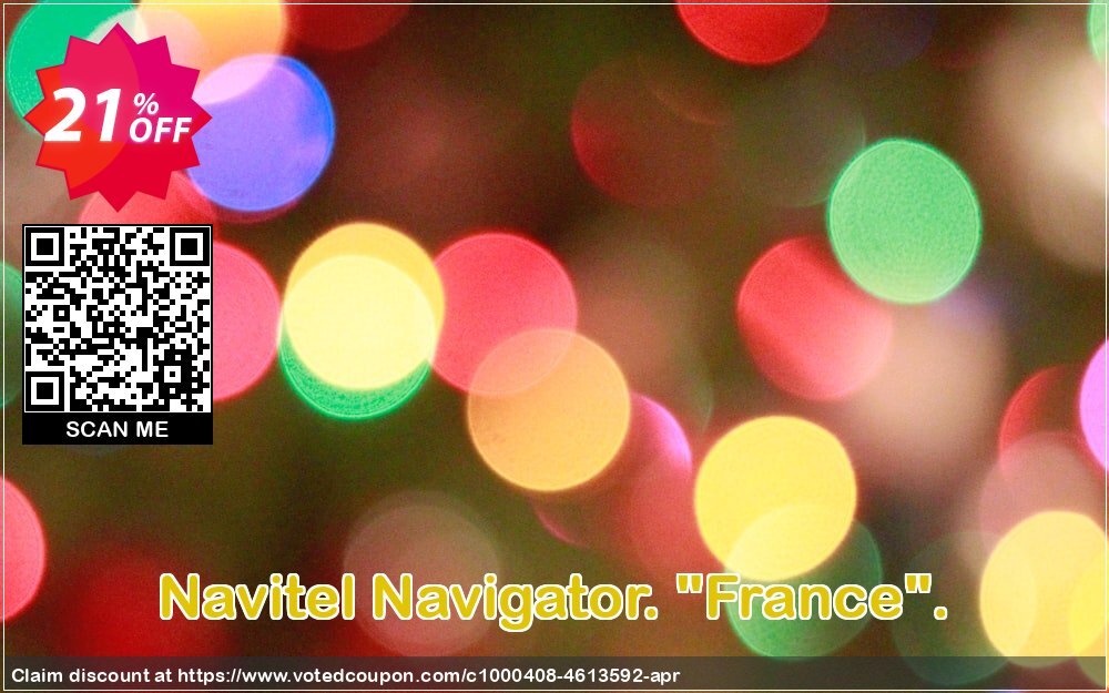 Navitel Navigator. "France". Coupon, discount Navitel Navigator. 