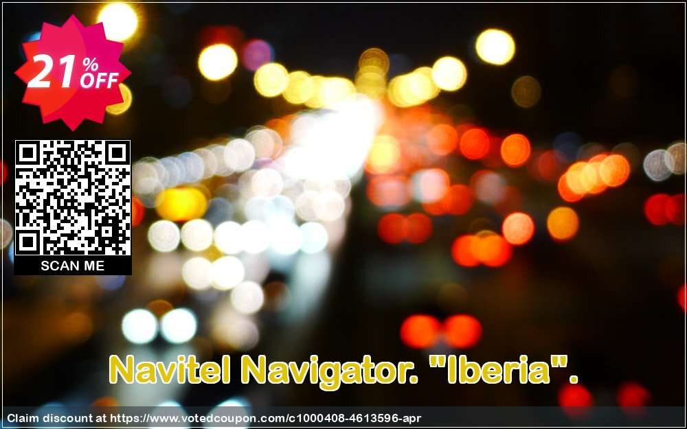 Navitel Navigator. "Iberia". Coupon, discount Navitel Navigator. 