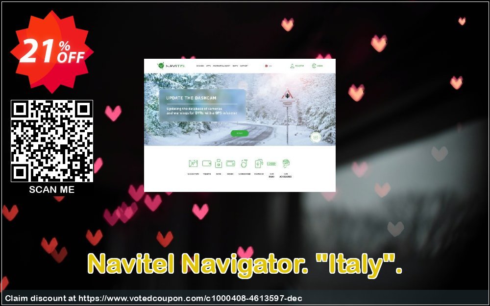 Navitel Navigator. "Italy". Coupon, discount Navitel Navigator. 