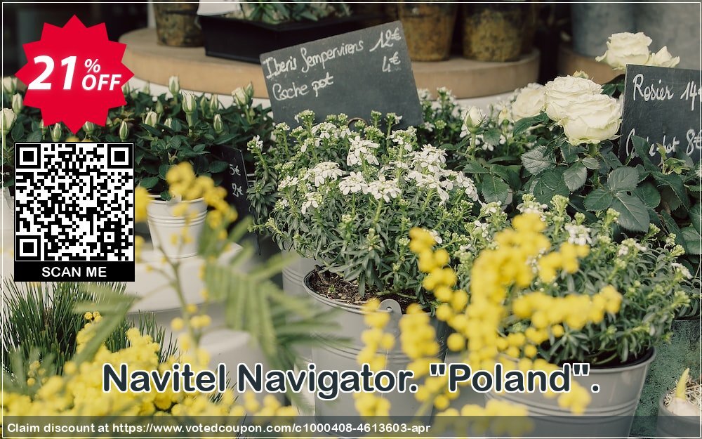 Navitel Navigator. "Poland". Coupon, discount Navitel Navigator. 