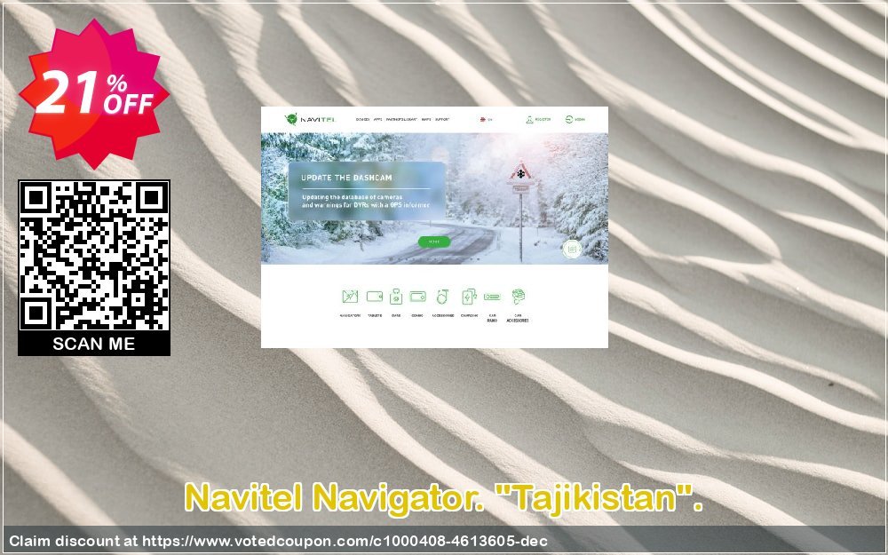 Navitel Navigator. "Tajikistan". Coupon, discount Navitel Navigator. 