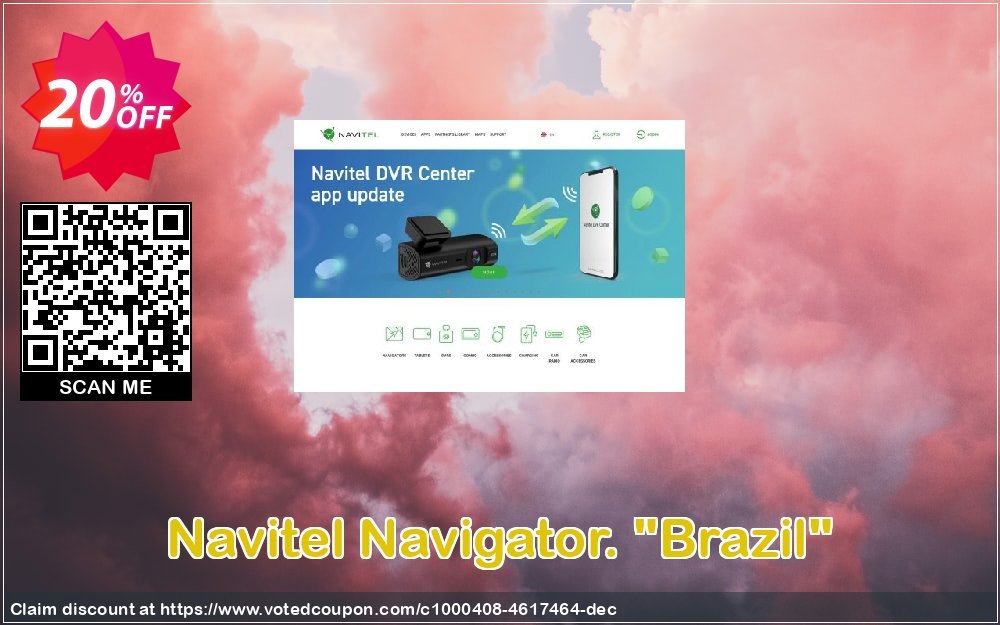 Navitel Navigator. "Brazil" Coupon, discount Navitel Navigator. 