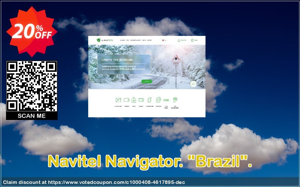 Navitel Navigator. "Brazil". Coupon, discount Navitel Navigator. 