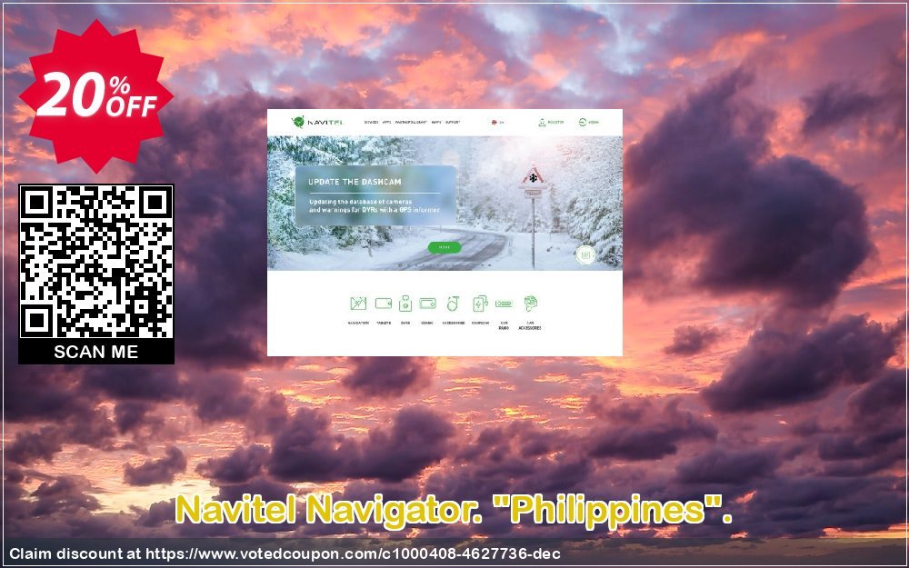 Navitel Navigator. "Philippines". Coupon, discount Navitel Navigator. 