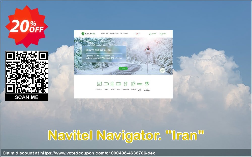 Navitel Navigator. "Iran" Coupon, discount Navitel Navigator. 