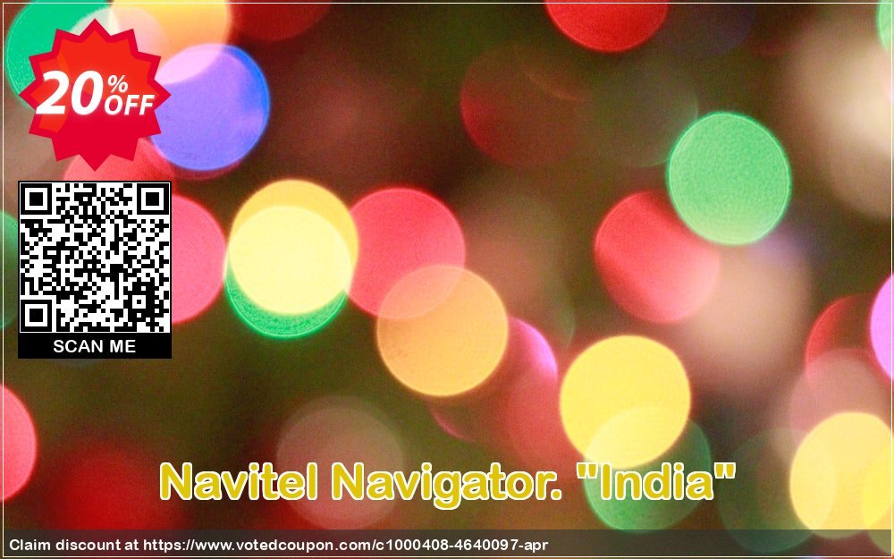 Navitel Navigator. "India" Coupon, discount Navitel Navigator.