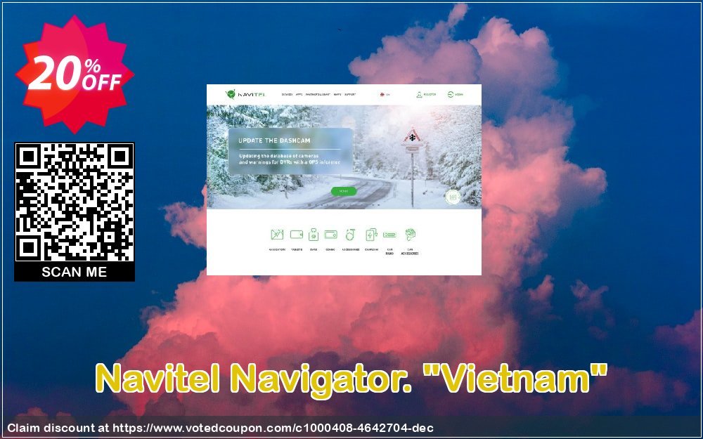 Navitel Navigator. "Vietnam" Coupon, discount Navitel Navigator. 