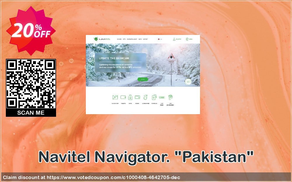 Navitel Navigator. "Pakistan" Coupon, discount Navitel Navigator. 
