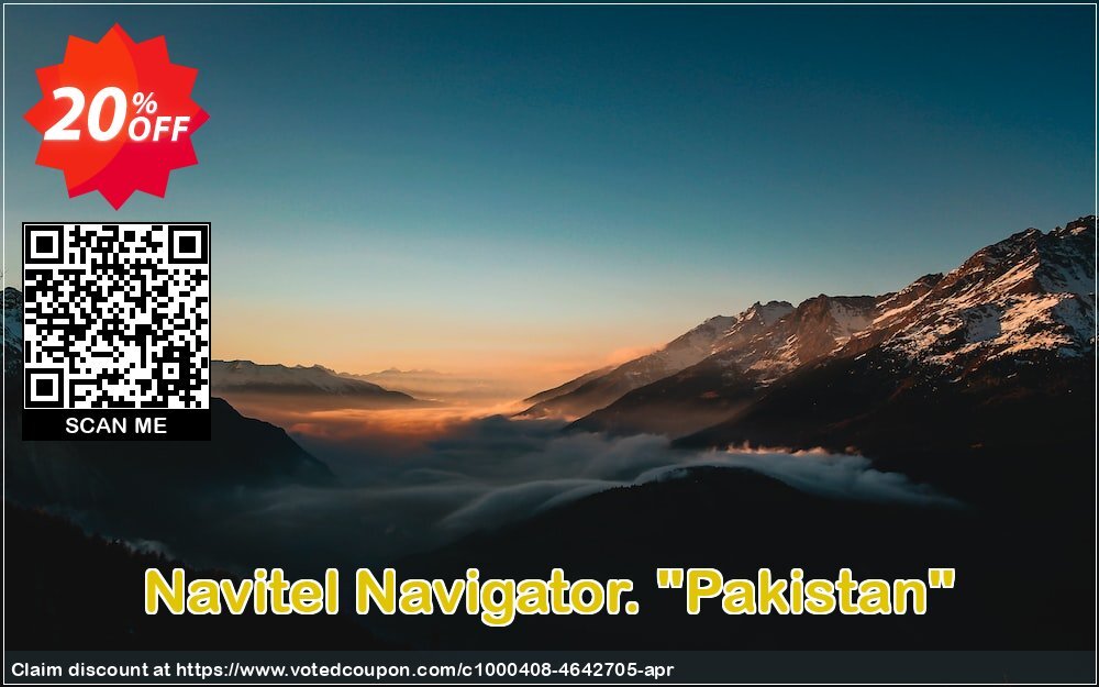 Navitel Navigator. "Pakistan" Coupon, discount Navitel Navigator. 