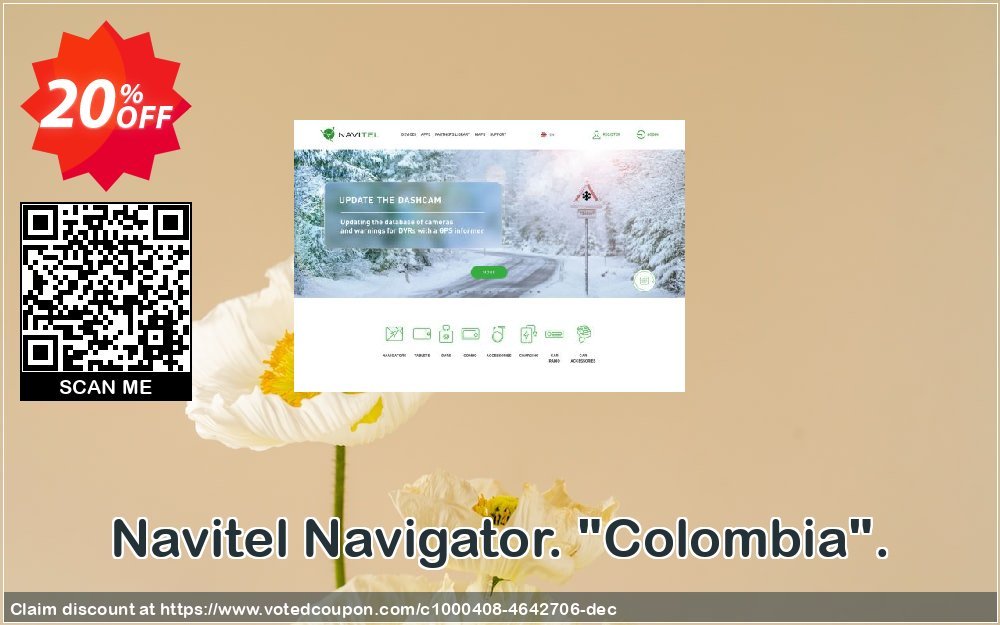 Navitel Navigator. "Colombia". Coupon, discount Navitel Navigator. 