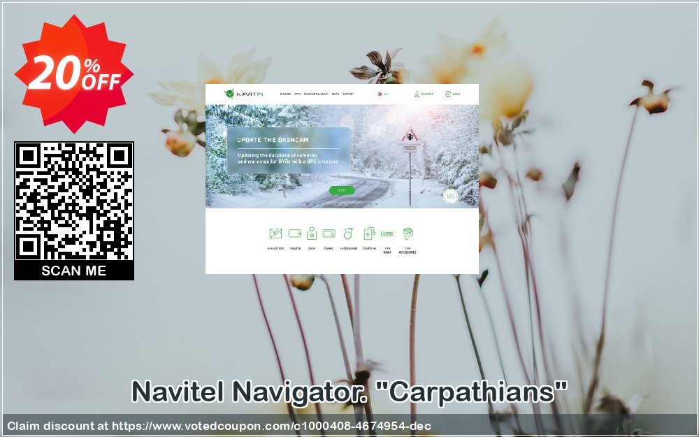 Navitel Navigator. "Carpathians" Coupon, discount Navitel Navigator. 