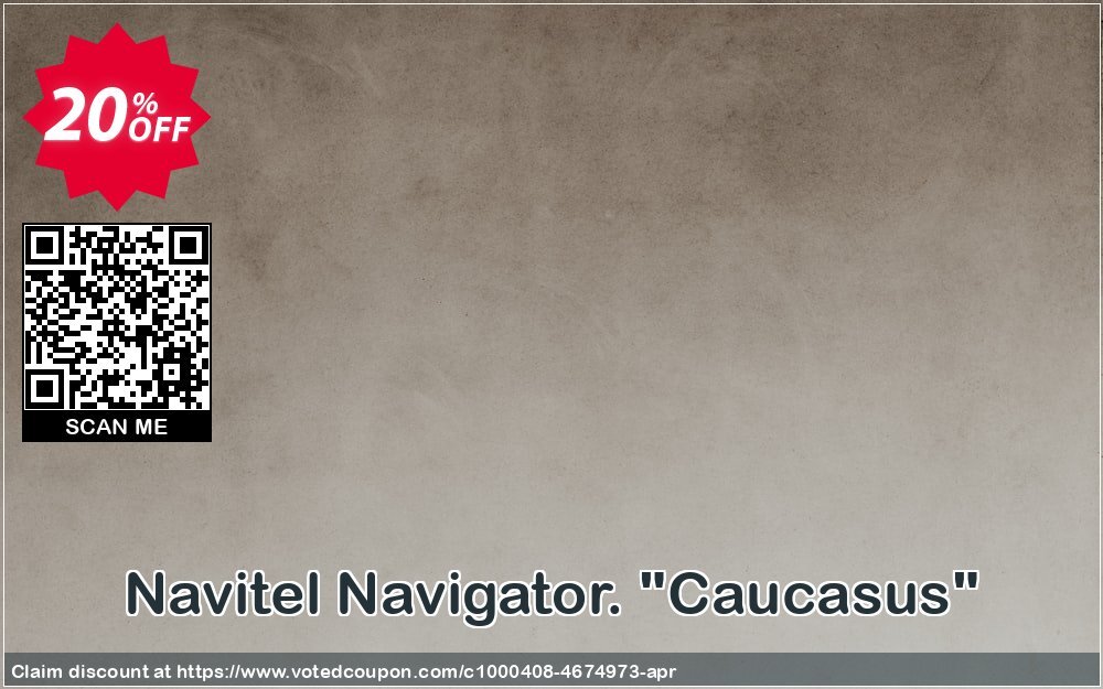 Navitel Navigator. "Caucasus" Coupon, discount Navitel Navigator. 