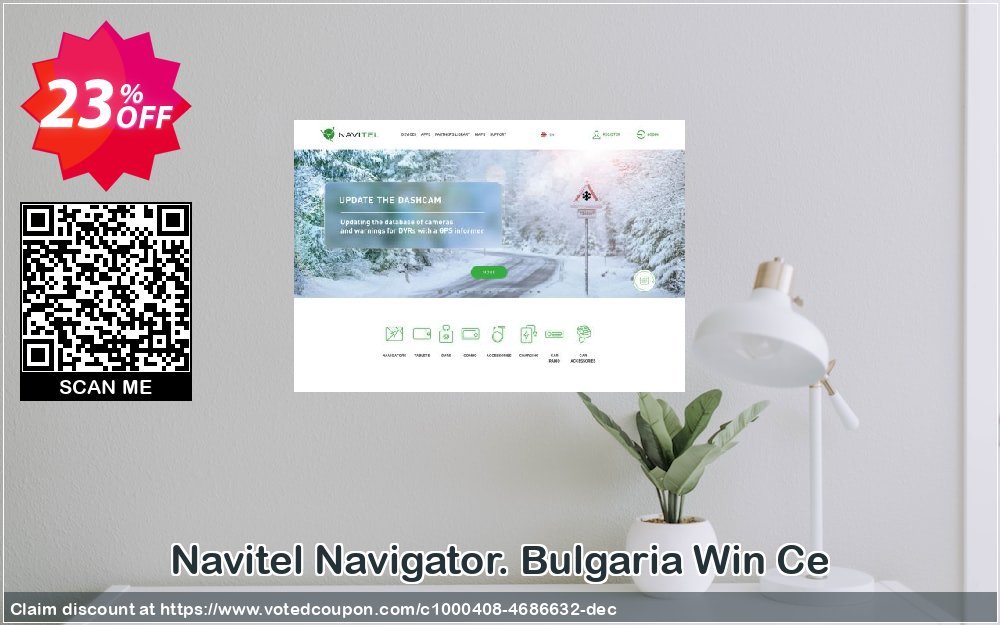 Navitel Navigator. Bulgaria Win Ce Coupon, discount Navitel Navigator. Bulgaria Win Ce special promo code 2024. Promotion: special promo code of Navitel Navigator. Bulgaria Win Ce 2024