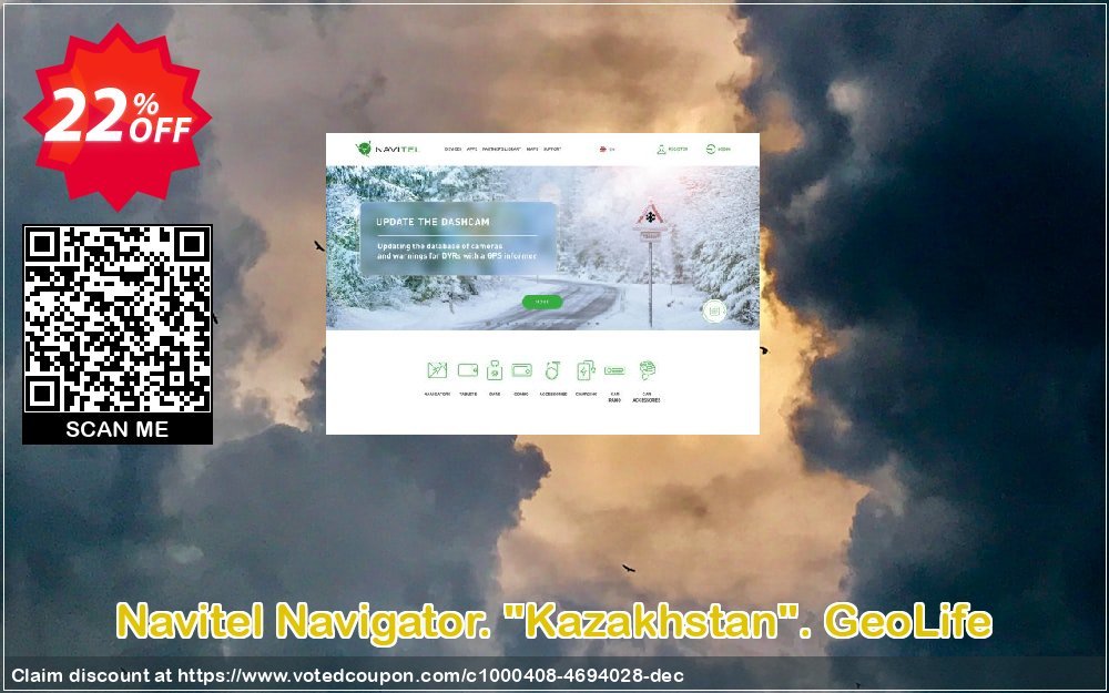 Navitel Navigator. "Kazakhstan". GeoLife Coupon, discount Navitel Navigator. 