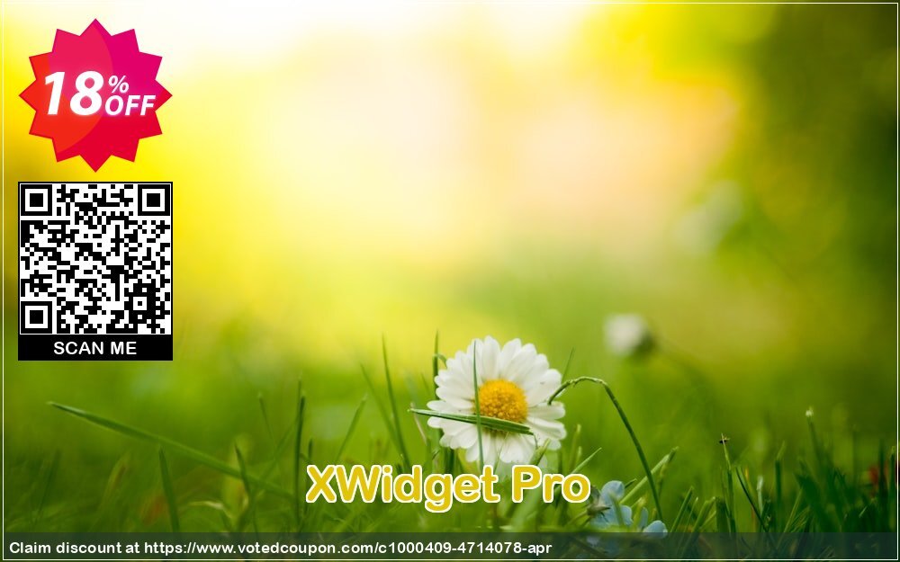 XWidget Pro Coupon, discount XWidget Pro imposing discount code 2024. Promotion: imposing discount code of XWidget Pro 2024