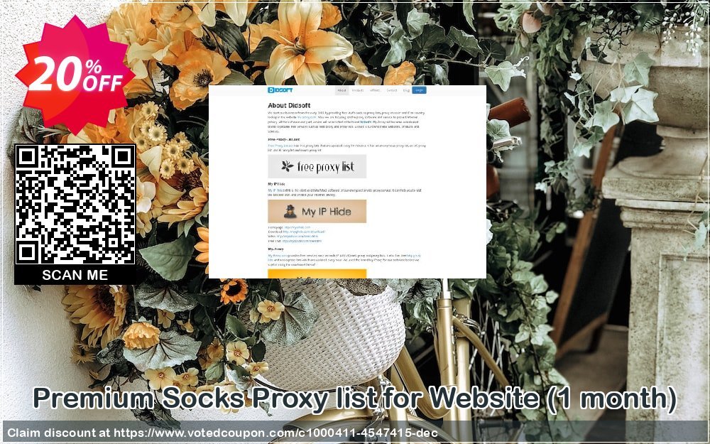 Premium Socks Proxy list for Website, Monthly  Coupon, discount Premium Socks Proxy list for Website (1 month) awesome discount code 2023. Promotion: awesome discount code of Premium Socks Proxy list for Website (1 month) 2023