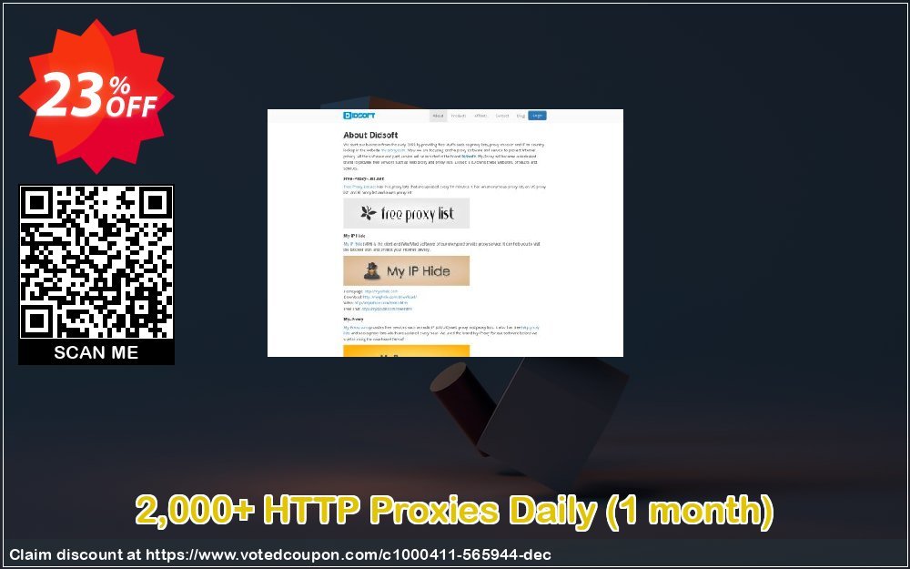 2,000+ HTTP Proxies Daily, Monthly  Coupon, discount 2,000+ HTTP Proxies Daily (1 month) wondrous promotions code 2023. Promotion: wondrous promotions code of 2,000+ HTTP Proxies Daily (1 month) 2023