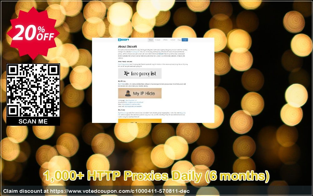 1,000+ HTTP Proxies Daily, 6 months  Coupon, discount 1,000+ HTTP Proxies Daily (6 months) staggering deals code 2023. Promotion: staggering deals code of 1,000+ HTTP Proxies Daily (6 months) 2023