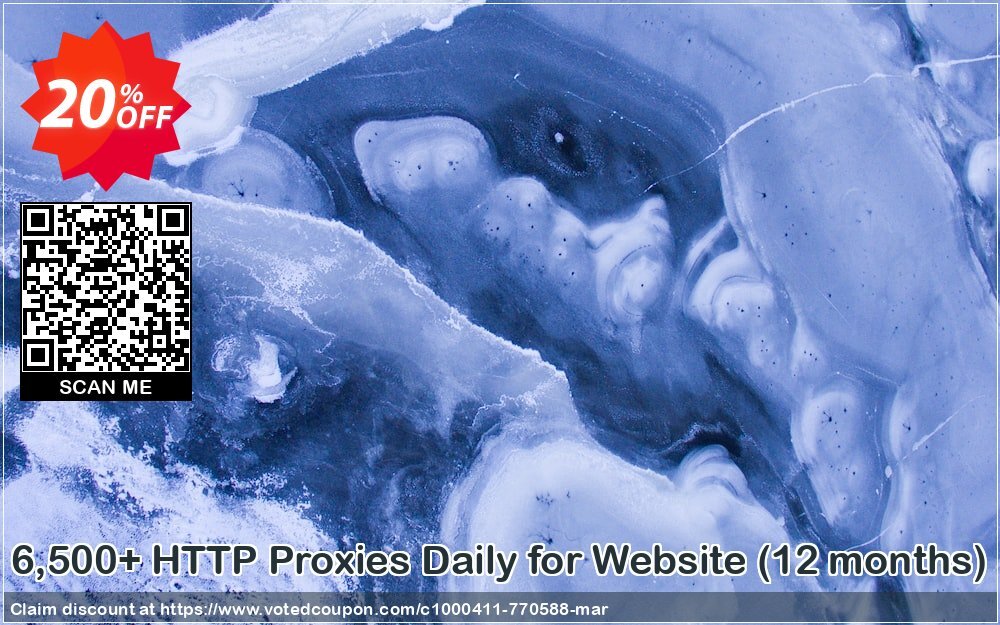 6,500+ HTTP Proxies Daily for Website, 12 months  Coupon Code May 2024, 20% OFF - VotedCoupon