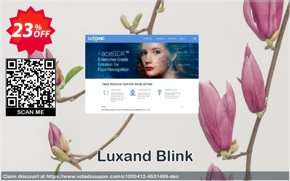 Luxand Blink Coupon, discount Luxand Blink! awesome discounts code 2023. Promotion: awesome discounts code of Luxand Blink! 2023