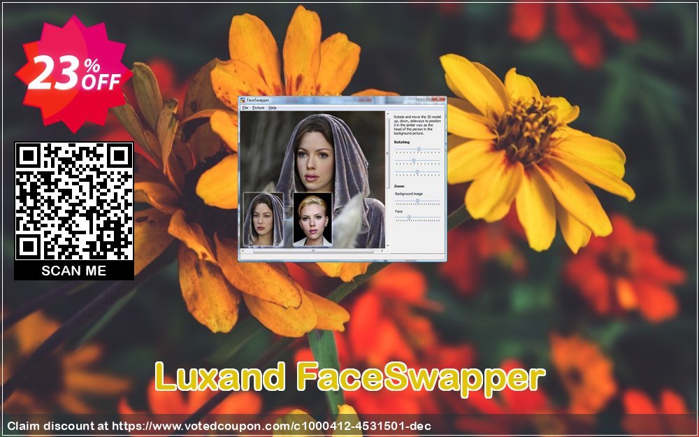 Luxand FaceSwapper Coupon, discount FaceSwapper amazing sales code 2023. Promotion: amazing sales code of FaceSwapper 2023