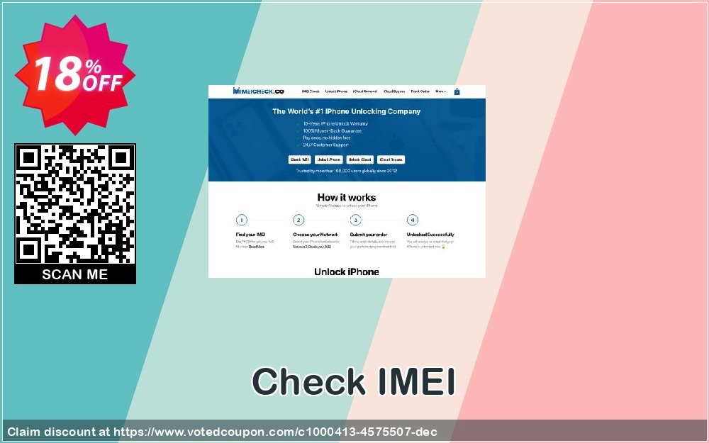 Check IMEI Coupon, discount Check IMEI fearsome promo code 2024. Promotion: fearsome promo code of Check IMEI 2024