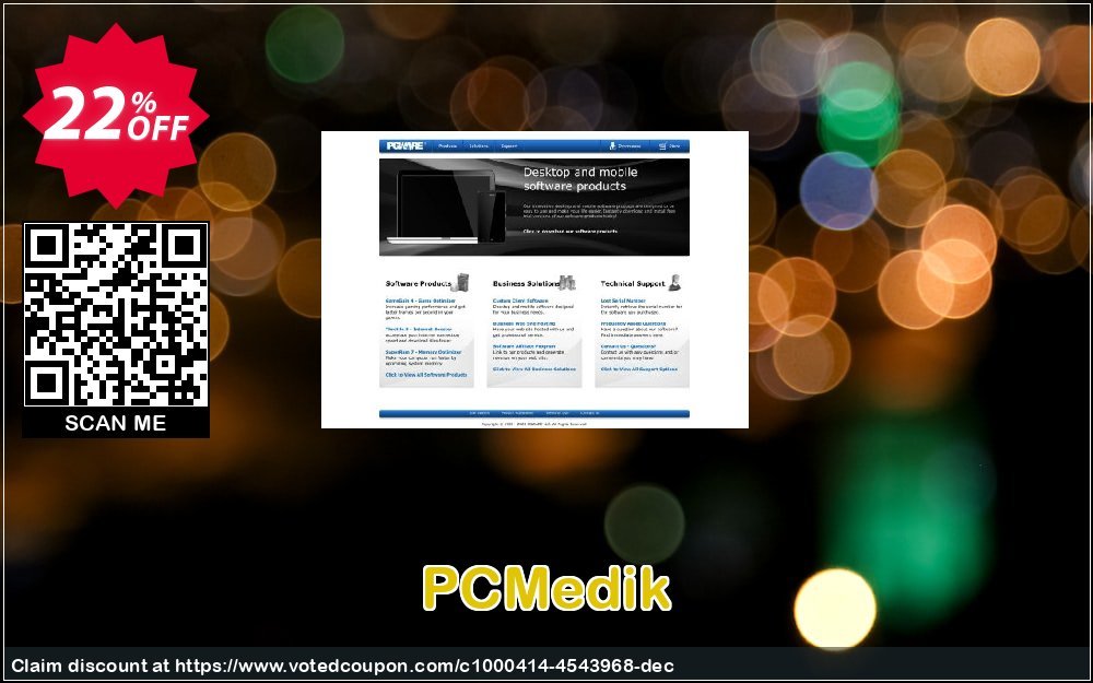 PCMedik Coupon, discount PCMedik Impressive promo code 2023. Promotion: Impressive promo code of PCMedik 2023