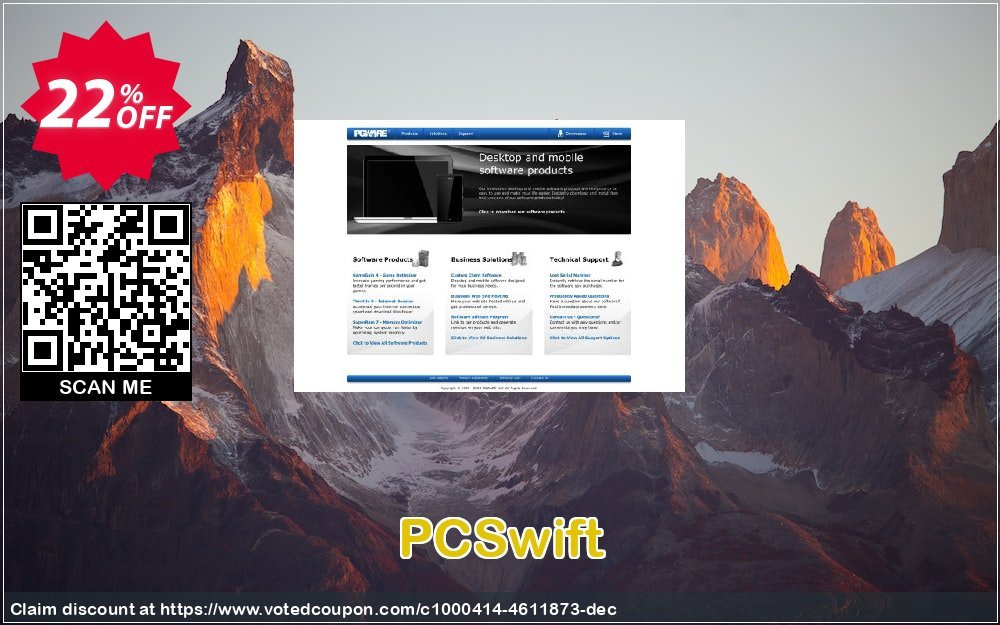 PCSwift Coupon, discount PCSwift Amazing offer code 2023. Promotion: Amazing offer code of PCSwift 2023