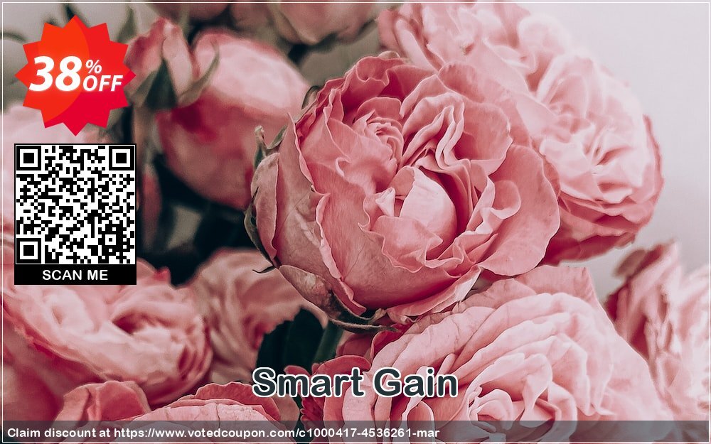 Smart Gain Coupon, discount Smart Gain wonderful sales code 2024. Promotion: wonderful sales code of Smart Gain 2024