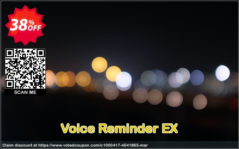 Voice Reminder EX Coupon Code May 2024, 38% OFF - VotedCoupon