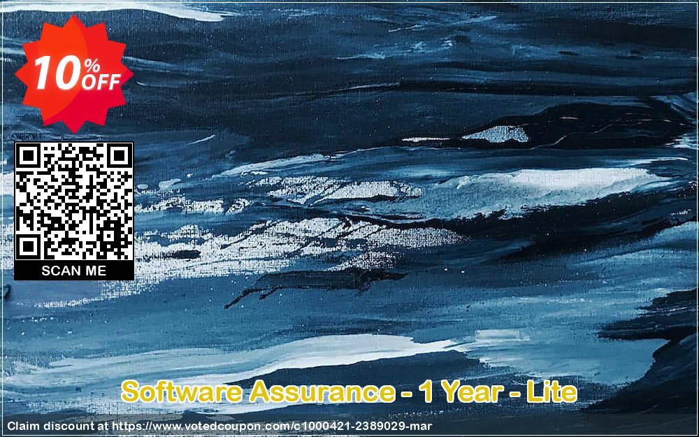 Software Assurance - Yearly - Lite Coupon, discount Software Assurance - 1 Year - Lite stunning promo code 2024. Promotion: stunning promo code of Software Assurance - 1 Year - Lite 2024