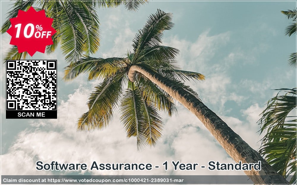 Software Assurance - Yearly - Standard Coupon Code Apr 2024, 10% OFF - VotedCoupon