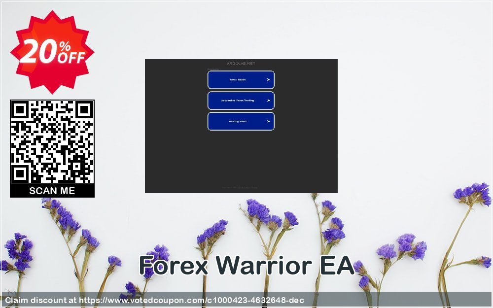 Forex Warrior EA Coupon, discount Forex Warrior EA best promo code 2023. Promotion: best promo code of Forex Warrior EA 2023